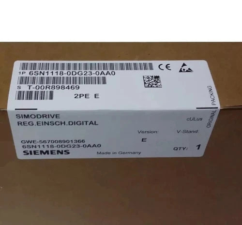 6SN1118-0DG23-0AA0 New SIEMENS SIMODRIVE 611-D MODULE 6SN1118-0DG23-0AA0