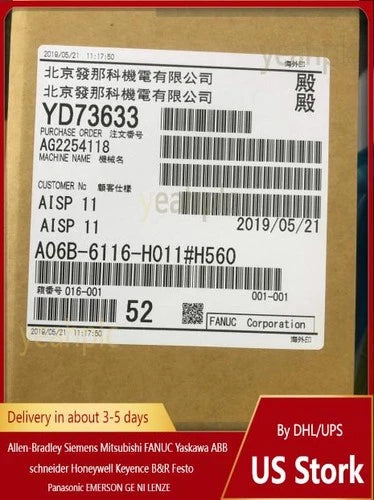 1PC Fanuc A06B-6116-H011#H560 A06B6116H011#H560 Server Driver New fast Ship