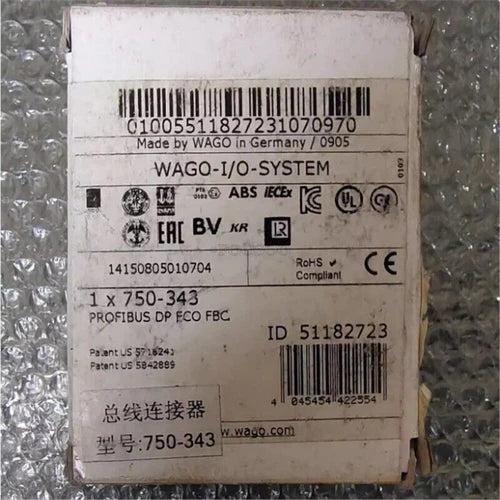1pc New Wago 750-343 Qu