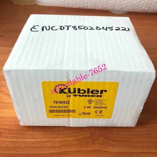 NEW Turck Kubler TK181522 T8.5020.4522.1000 Encoder S-NR 1504200440 FedEx or DHL
