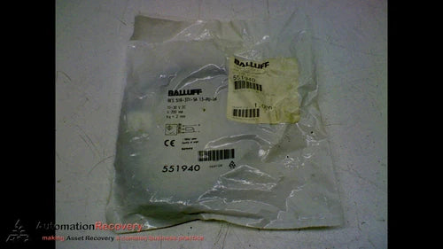 BALLUFF 551940 INDUCTIVE SENSOR 10-30VDC 200MA SN=2MM, NEW #171994