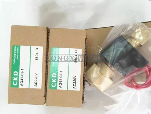 One CKD AG41-03-1 AC220V Solenoid valve new