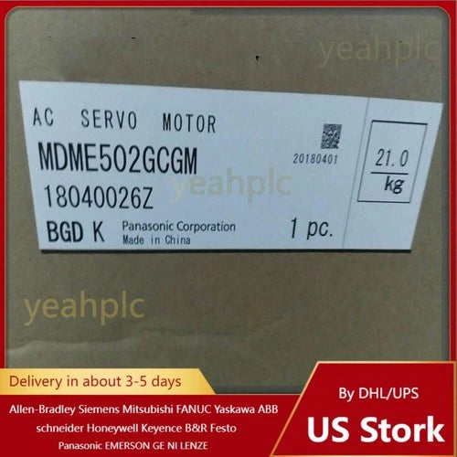 1PC Panasonic MDME502GCGM Servo Motor MDME502GCGM New Expedited Shipping