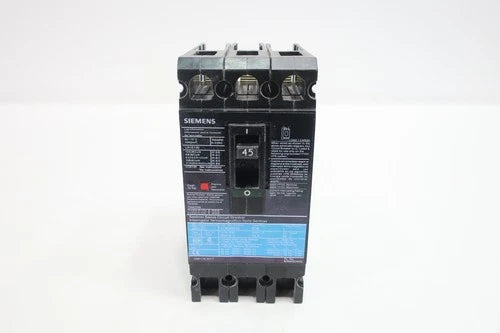 Siemens ED63B045 Molded Case Circuit Breaker 45a Amp 600v-ac 3p