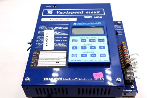 YASKAWA TRAVERSE INVERTER CIMR-2.2B 200V SERIES 3PH DIGITAL OPERATOR STOCK #1695
Opens in a new window or tab