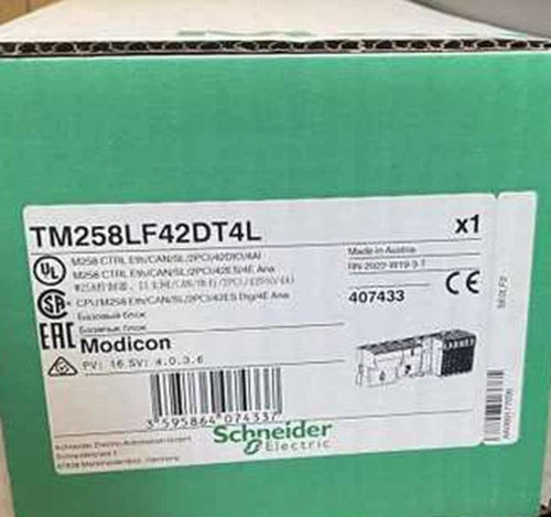 New Schneider Modicon programmable controllers TM258LF42DT4L Fast Ship