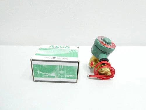 Asco X8321A006PMO13936 Red-hat Solenoid Valve 120v-ac 3/8in Npt