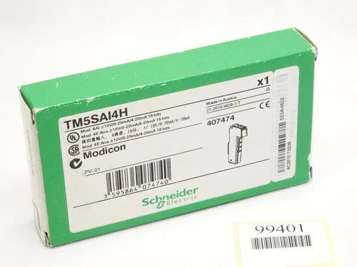 Schneider Electric Modicon TM5SAI4H 407474 Analoges Eingangsmodul / Neu OVP