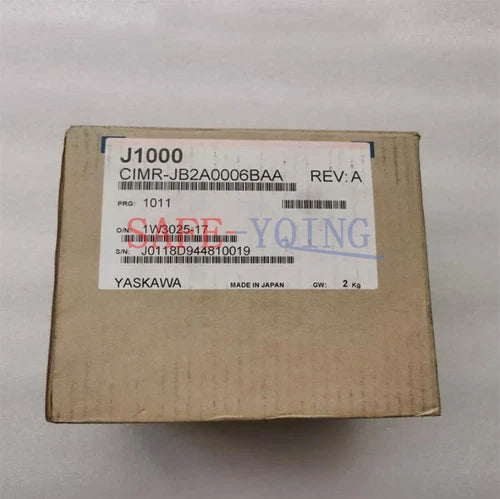 One NEW Yaskawa J1000 CIMR-JB2A0006BAA 0.75KW