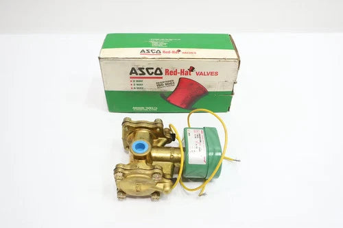 Asco HCX8316G1415380 Red Hat Solenoid Valve 250v-dc 3/8in Npt