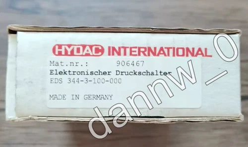 1PC New in box HYDAC EDS 344-3-100-000 EDS344-3-100-000 906467 SENSOR