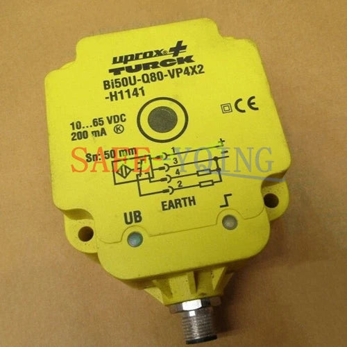 1PCS TURCK BI50U-Q80-VP4X2-H1141 Proximity Switch New
