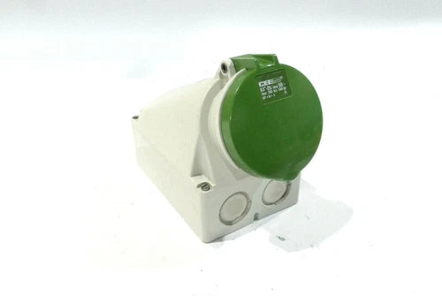 CEEform Wandsteckdose | 63*-2h/ ¨¹ber 50~ | ¨¹ber 300-500 Hz | 5-polig