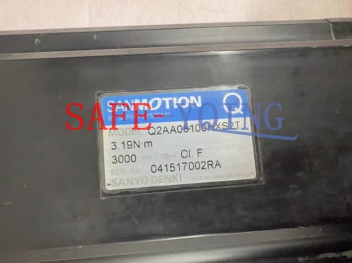 Used SANYO DENKI Q2AA08100HXS2T Servo Motor