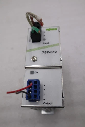 WAGO 787- 612 SWITCHED MODE POWER SUPPLY CLASSIC 1-PHASE STOCK L-165-A
Opens in a new window or tab