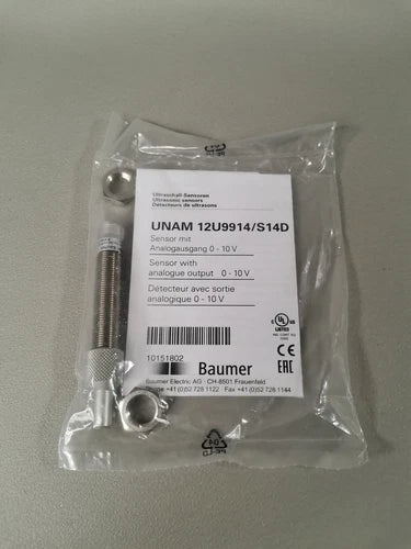 Baumer UNAM 12U9914/S14D NEU OVP