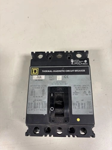 NEW NO BOX SQUARE D FAL36030 SER. 2 600V 30A