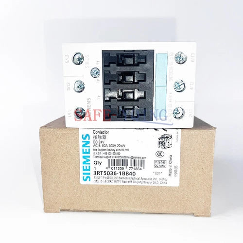 One Siemens 3RT5036-1BB40 contactor new