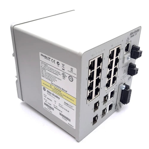 Allen Bradley 1783-BMS20CA A Stratix 5700 Ethernet Switch, 20 Port, 12-48VDC