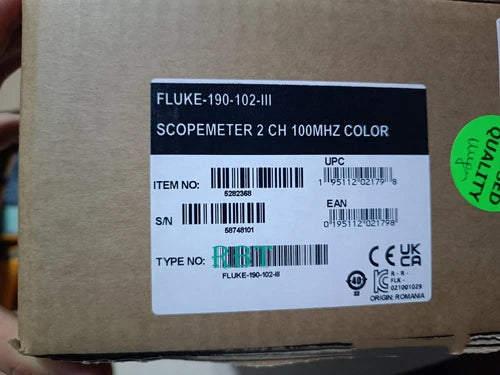 FLUKE 190-102-III Multi-Channel Oscilloscope brand new fedex or DHL