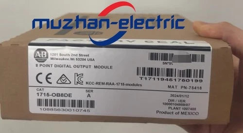 1715-OB8DE Allen Bradley Ser A DC Output Module 1715OB8DE Sealed Unused Surplus