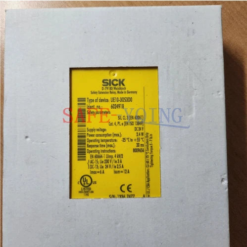 1PCS New SICK UE10-30S3D0 6024918 Safety Relay