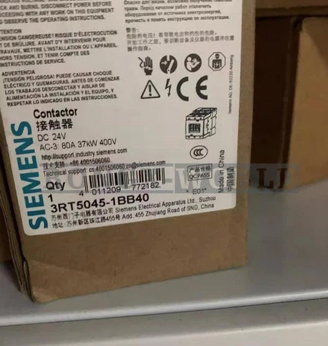 One Siemens 3RT5045-1BB40 contactor new