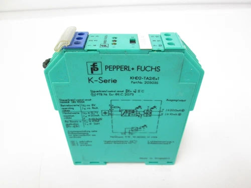 Pepperl+Fuchs KHD2-TA2/Ex1 Isolating Amplifier 8VDC 8mA *Missing DIN Mount*