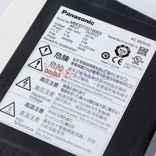 1PC Panasonic Servo Drive MBDDT2210003 Used