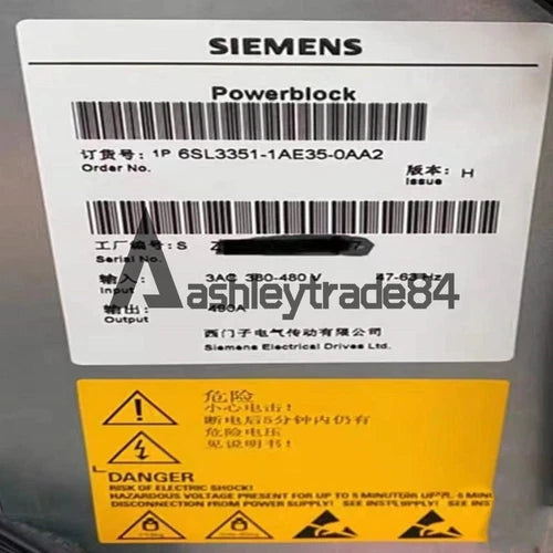 SIEMENS 6SL3351-1AE35-0AA2 Power Module Rectifier 3AC 380-480V New