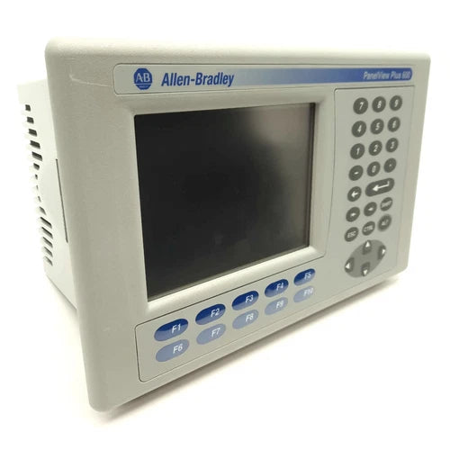 Allen Bradley 2711P-B6C20A Ser C PanelView Plus 600 HMI Panel w/Buttons 6