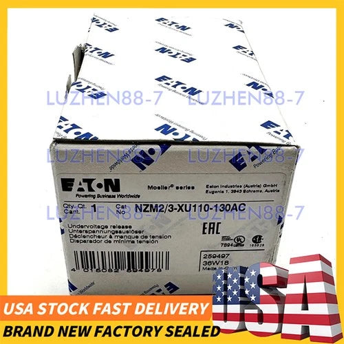 Eaton NZM2/3-XU110-130AC Moeller New Free Shipping
Opens in a new window or tab