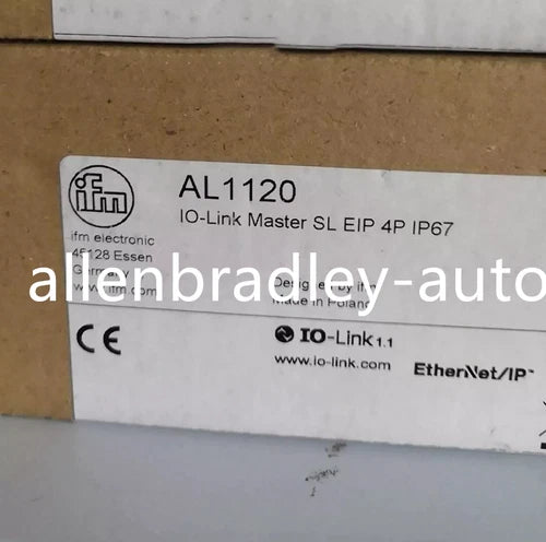IFM AL1120 IO-Link Master with EtherNet/IP interface New AL1120