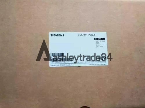 ONE NEW SIEMENS Program Controller LMV27.100A2