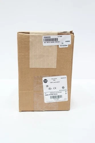 Allen Bradley 194E-FA16E-PD10 Non-fusible Disconnect Switch 16a Amp 3p
