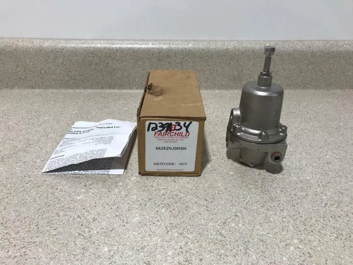 Regulador pneum¨¢tico Fairchild Industrial 66252NJSRSN a?o inoxid¨¢vel novo