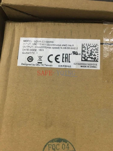 New DELTA 2kw 9.55N.m AC servo motor driver kit ECMA-E21320RS+ASD-B2-2023-B