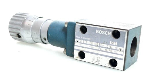 Bosch Hydraulikventil Pmax: 315bar 0 811 150 106 | 0811150106
