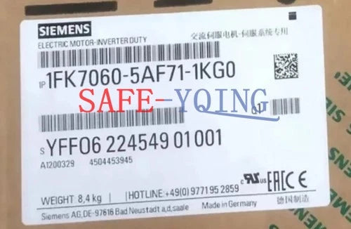 1PCS NEW SIEMENS SERVO MOTOR 1FK7060-5AF71-1KG0