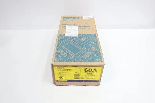 Square D H322NRB Heavy Duty Safety Switch 60a Amp 240v-ac 3p