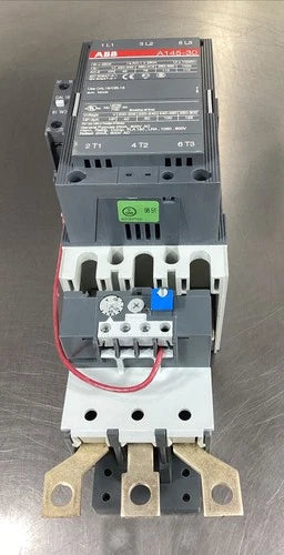 ABB A145-30 200-600V CONTACTOR W/TA200DU THERMAL OVERLOAD RELAY.           4C-47
