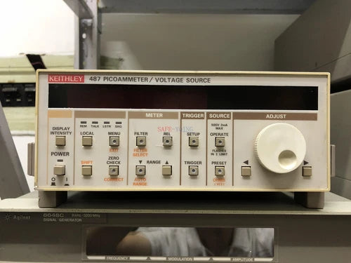 1PCS KEITHLEY 487 PICOAMMETER / VOLTAGE SOURCE AUTORANGING
