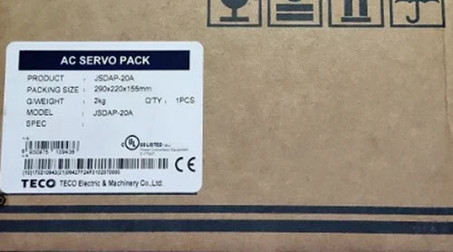 New In Box TECO Servo Motor Driver JSDAP-20A