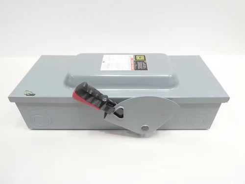 Square D H363 Fusible Disconnect Switch 3p 100a Amp 480/600v-ac
