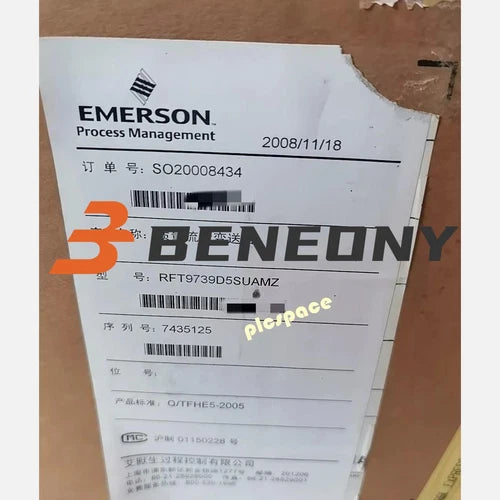 Emerson RFT9739 Flow Transmitter Brand New RFT9739