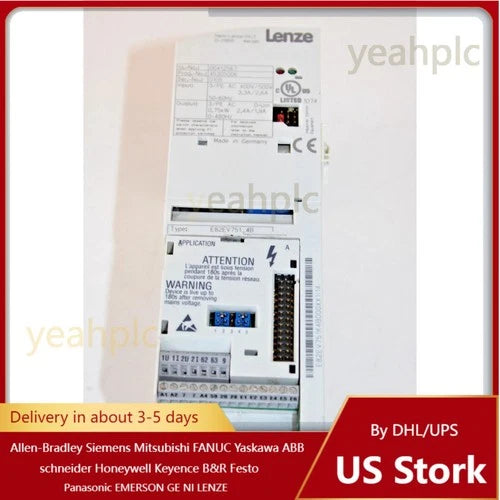 Lenze Frequency Inverter New US Free TAX E82EV751_4B/ E82EV751K4B/ E82EV751-4B