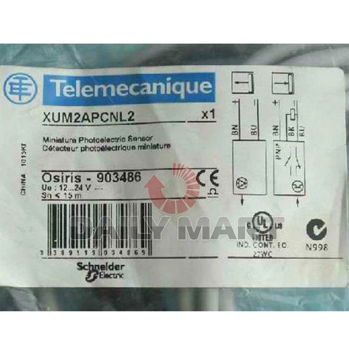 New SCHNEIDER TELEMECANIQUE XUM2APCNL2 Photoelectric Sensor PLC FREE SHIP (AA0)