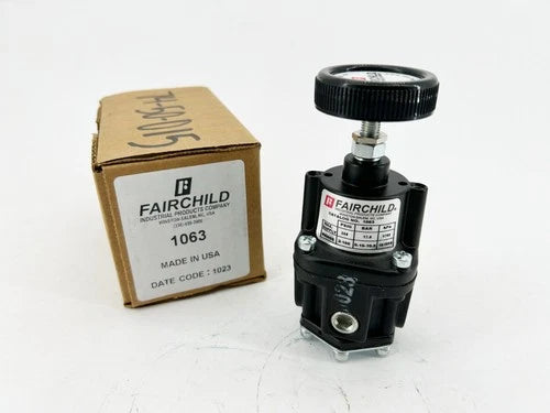 Novo Regulador Pneum¨¢tico Fairchild 1063 2-150psi 250psi Max 3/8