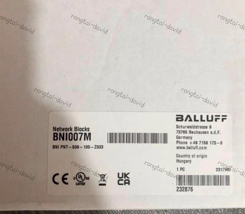 1PC Balluff BNI007M BNI PNT-509-105-Z033 Module Brand New