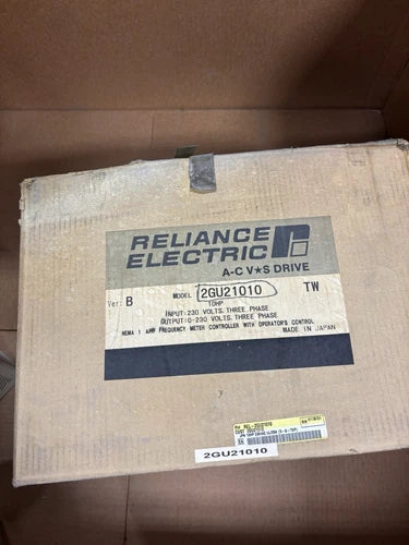 NEW RELIANCE ELECTRIC 2GU21010 A-C DRIVE 2GU21010 10HP